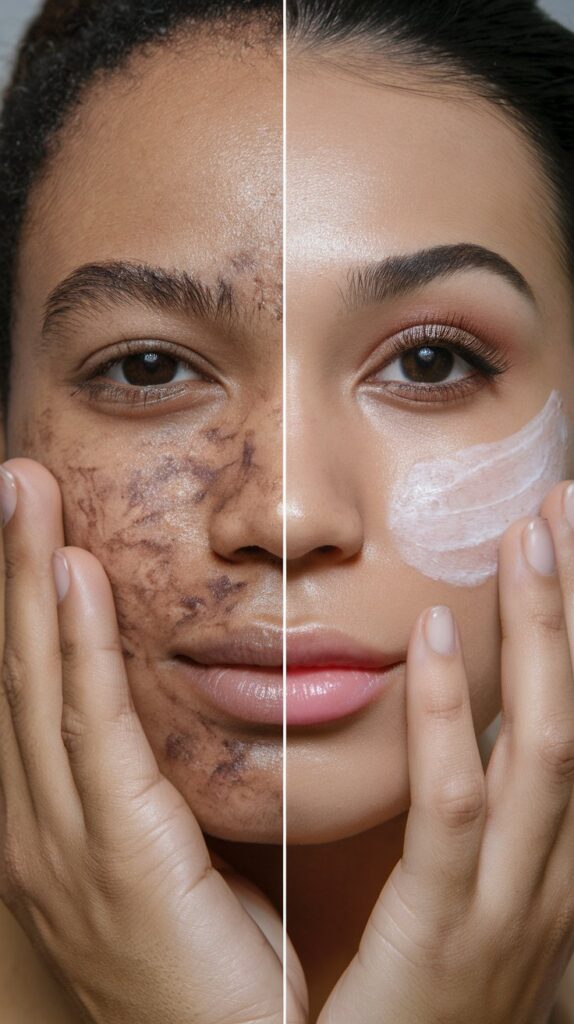 תמונה של אחת הלקוחות שלנו עם שימוש במוצרי ים המלח